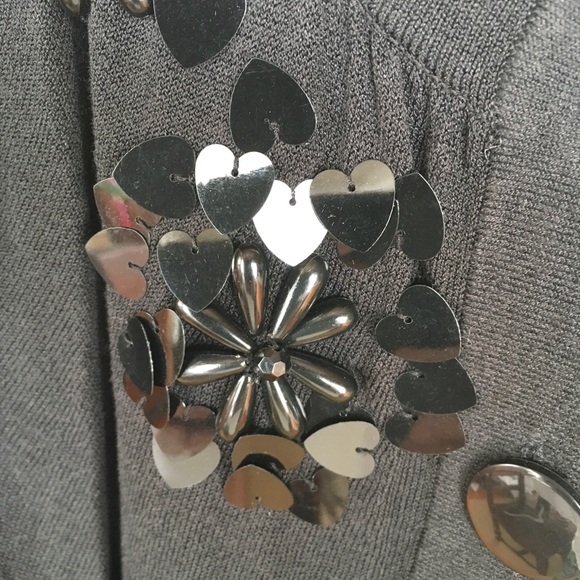 EUC Nanette Lepore Embellished Sweater - Picture 3 of 5